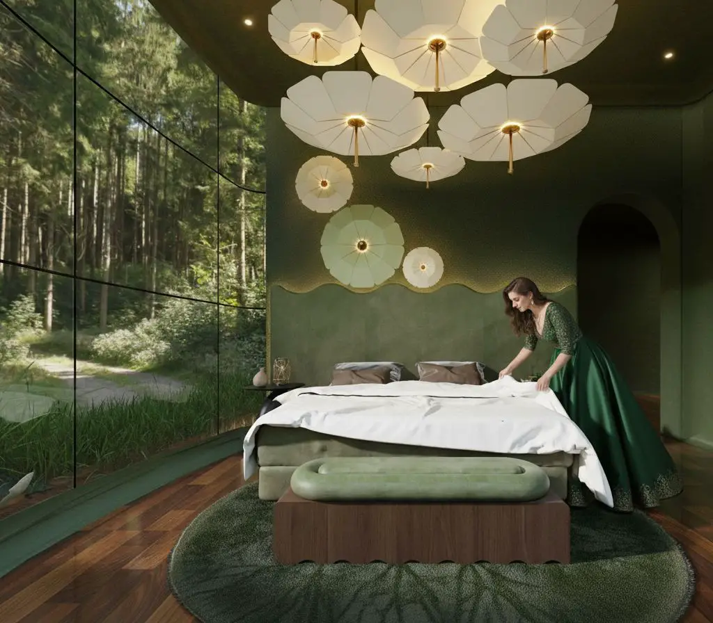 biophilic bedroom design