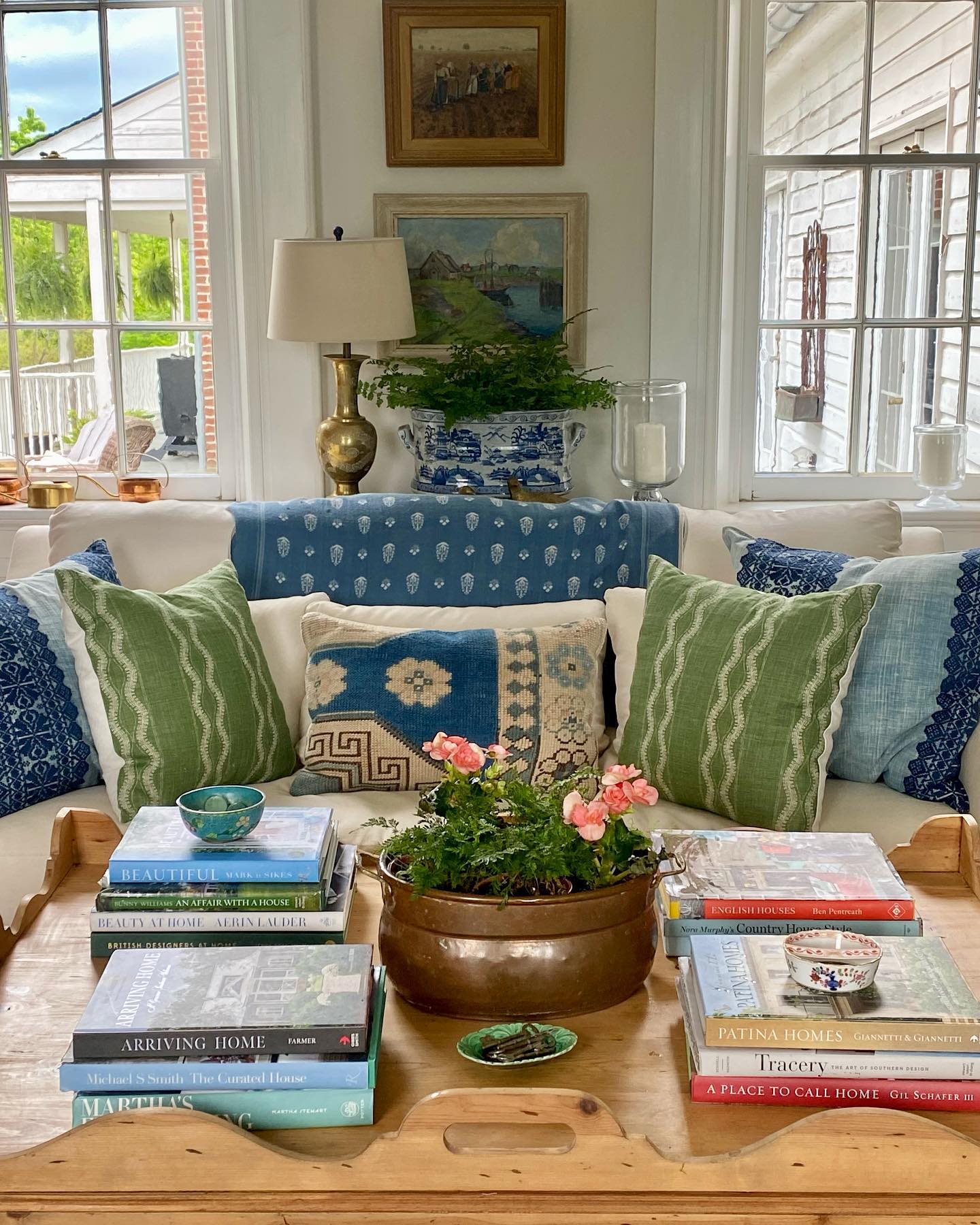 cottagecore living room