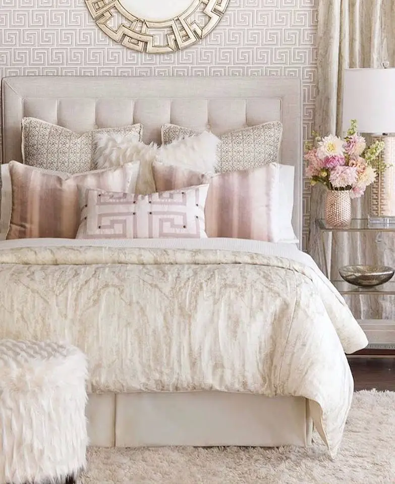feminine bedroom decor