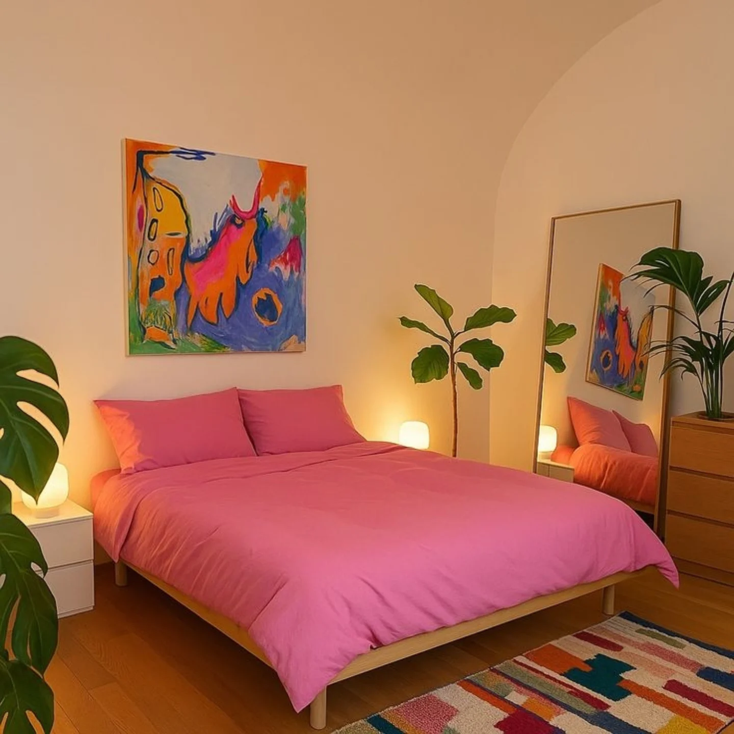 feminine bedroom decor