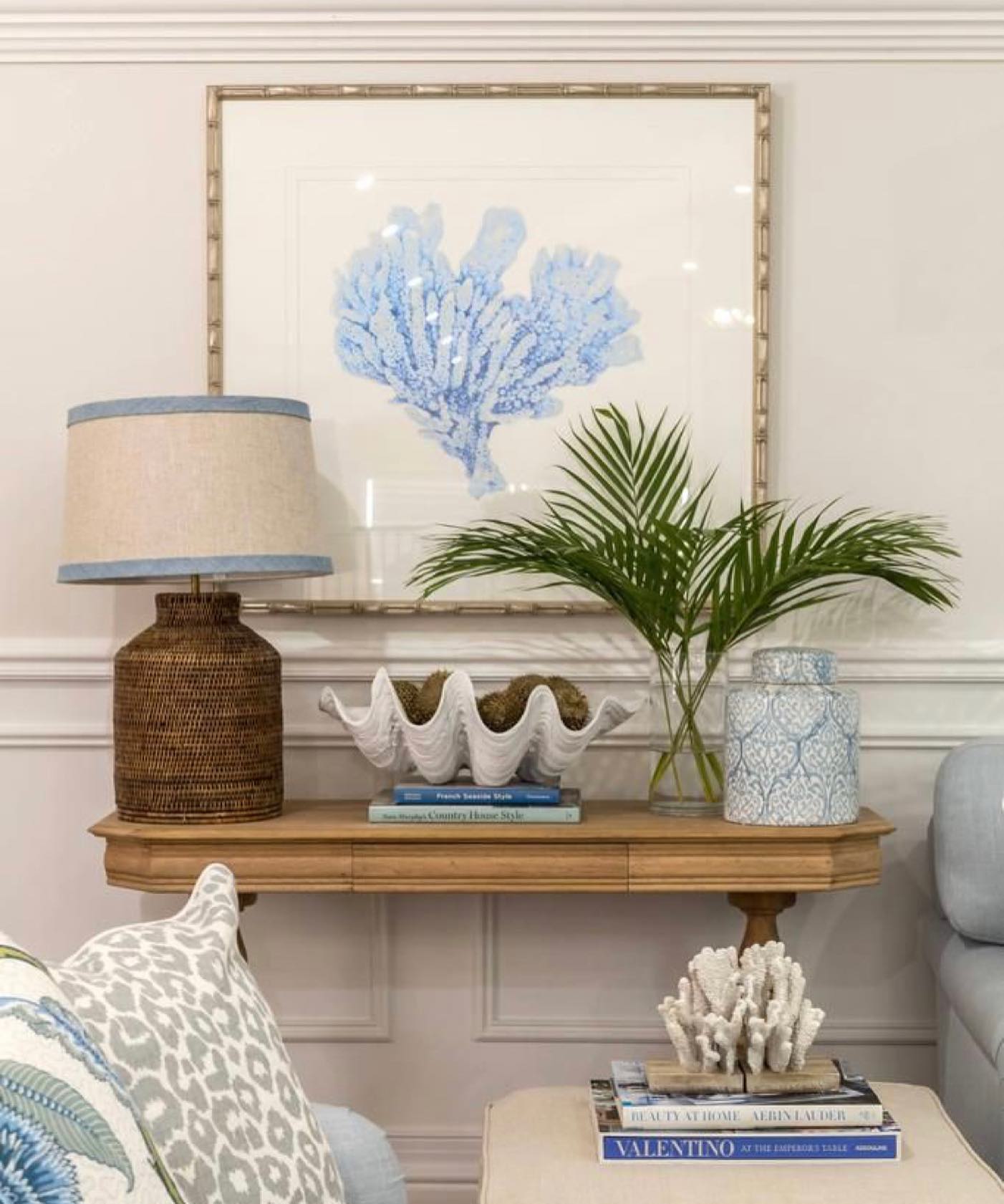 coastal living room decor