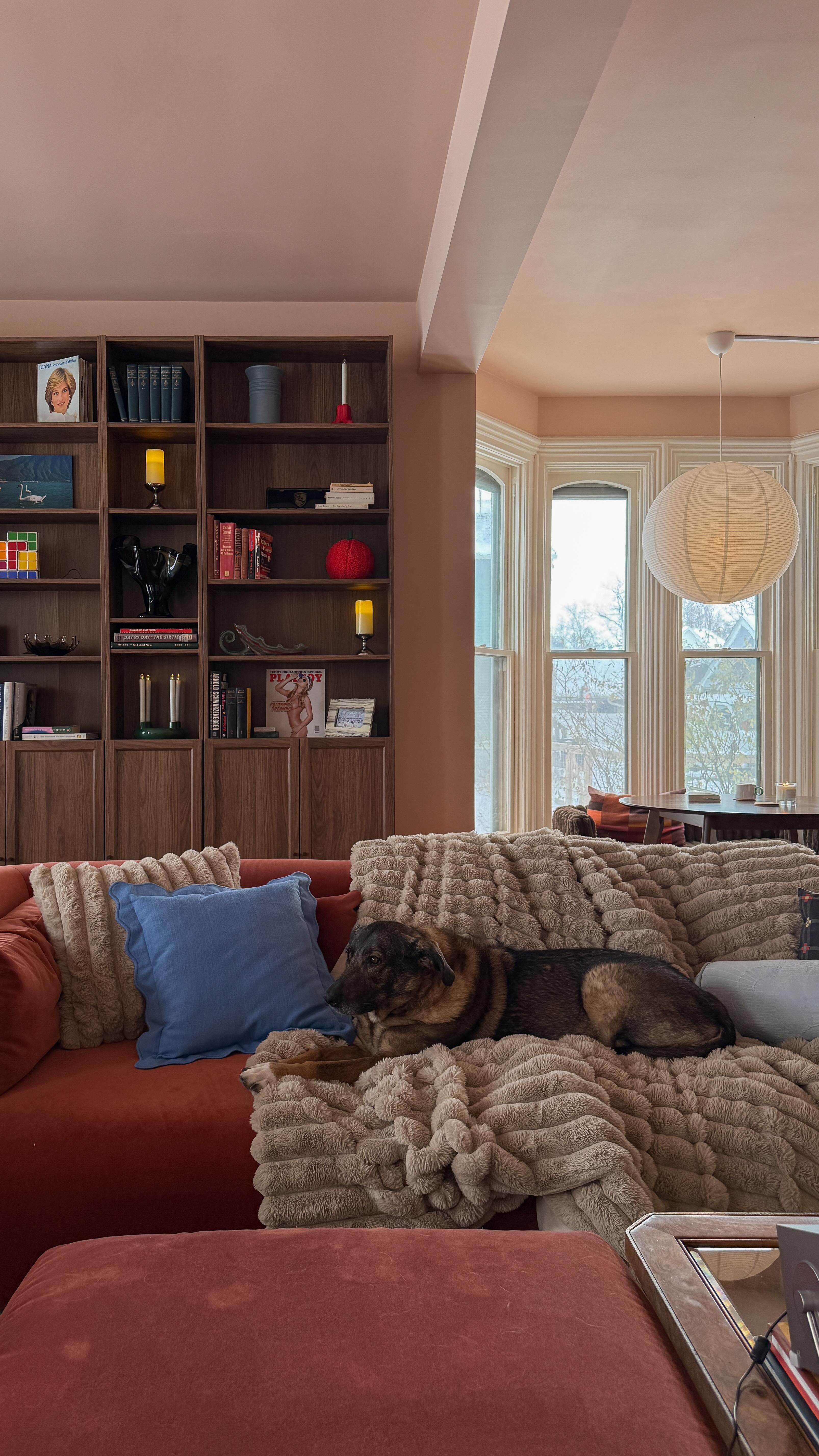 eclectic living room