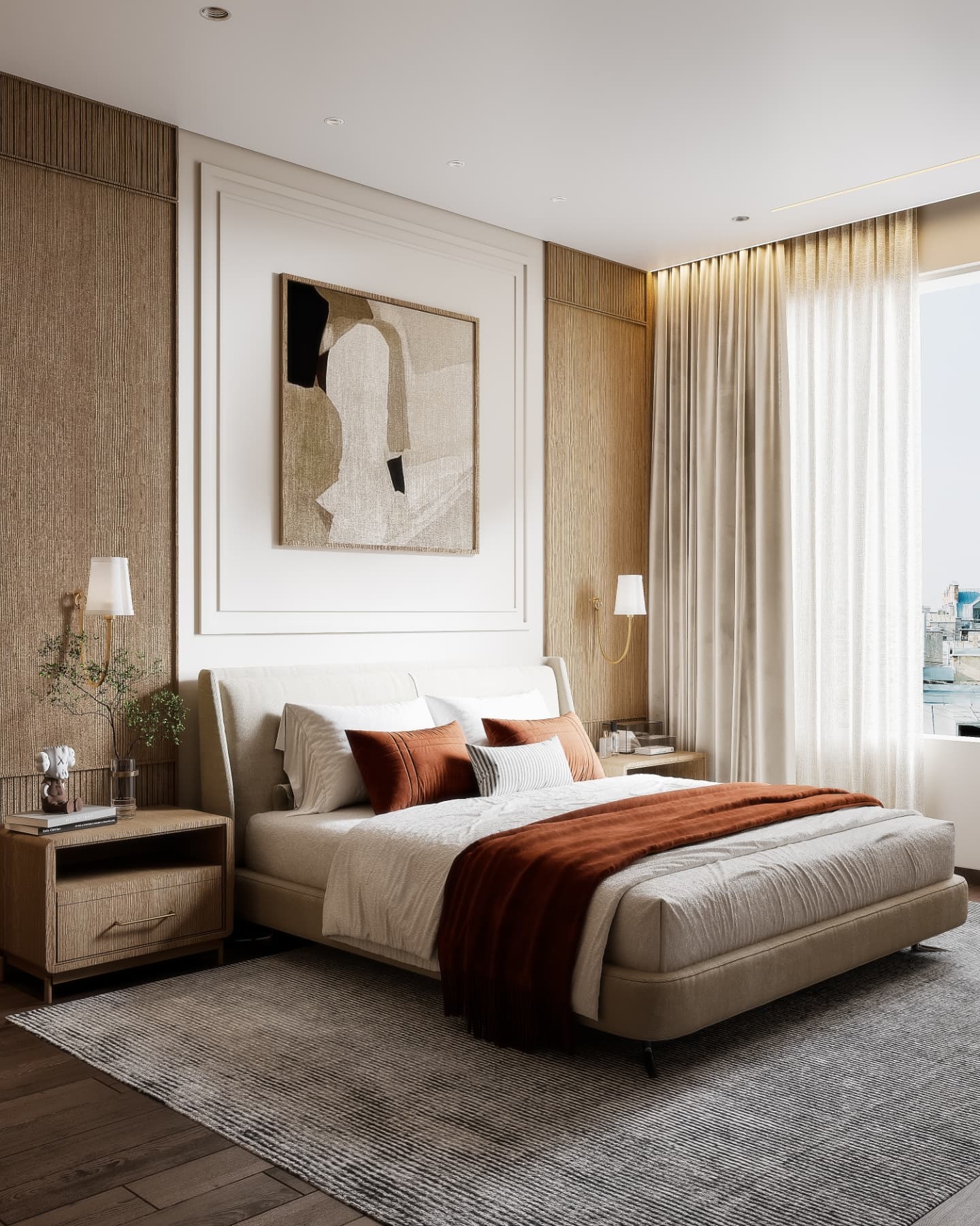 contemporary bedroom