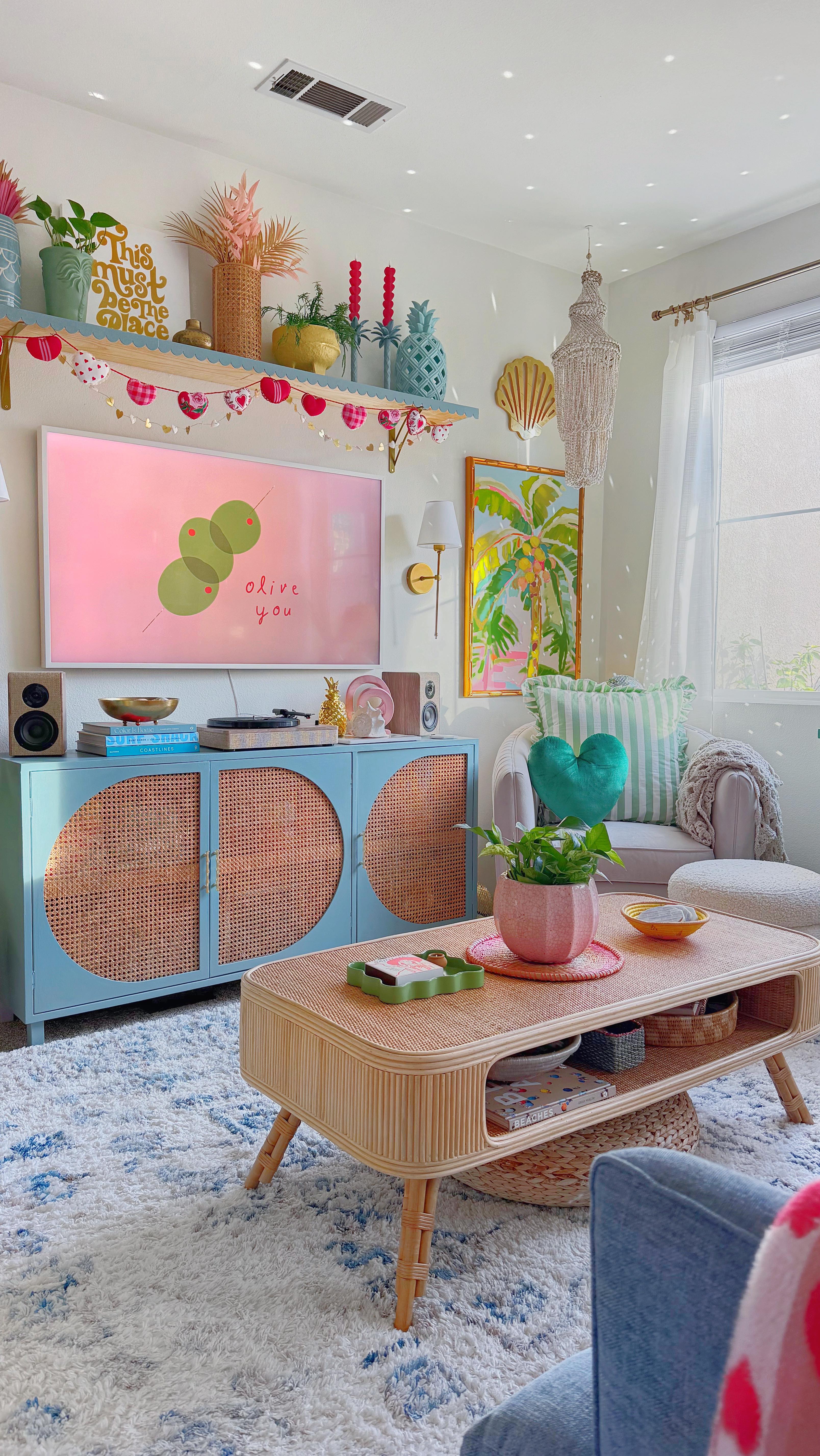 olive tree living room