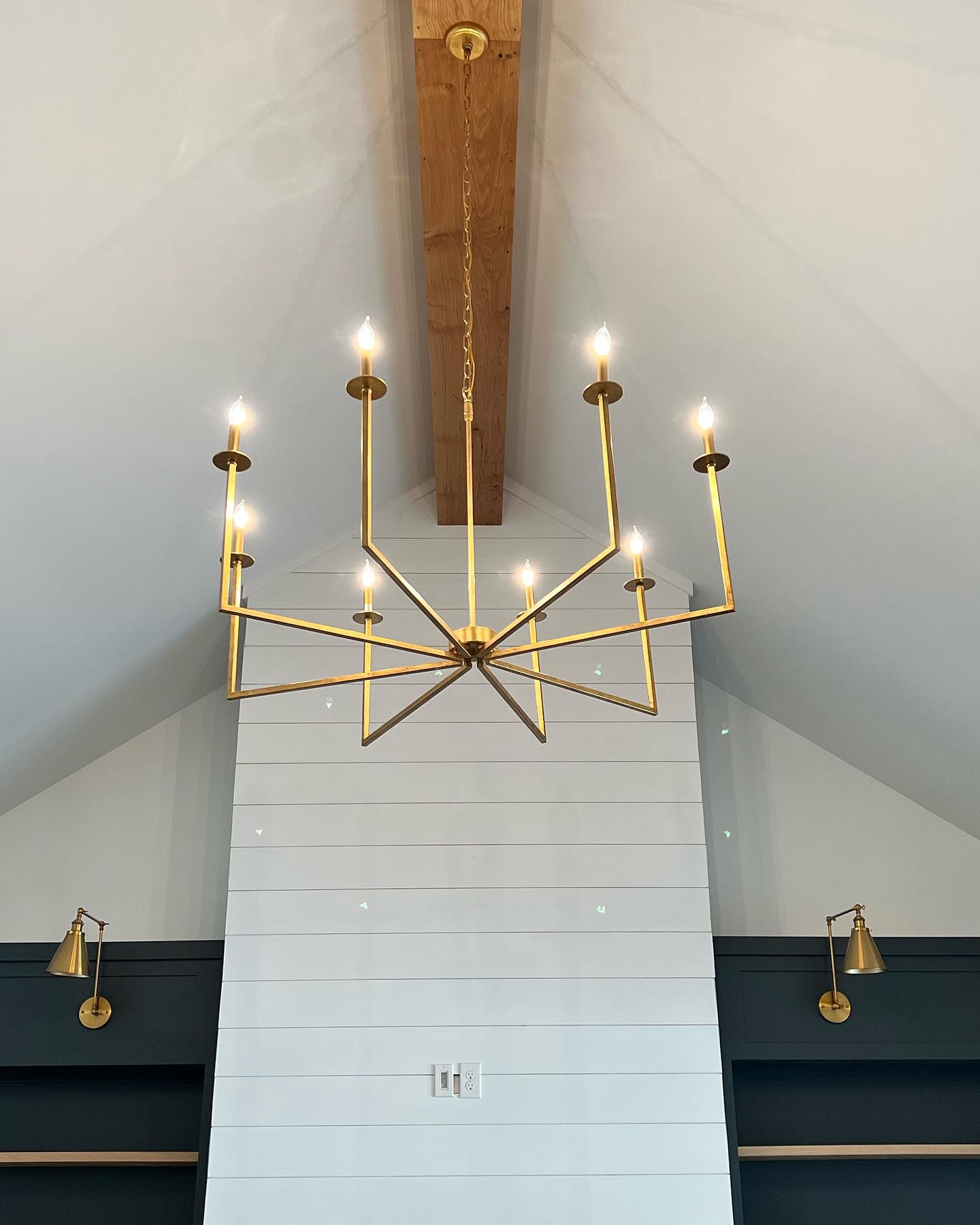 living room chandelier