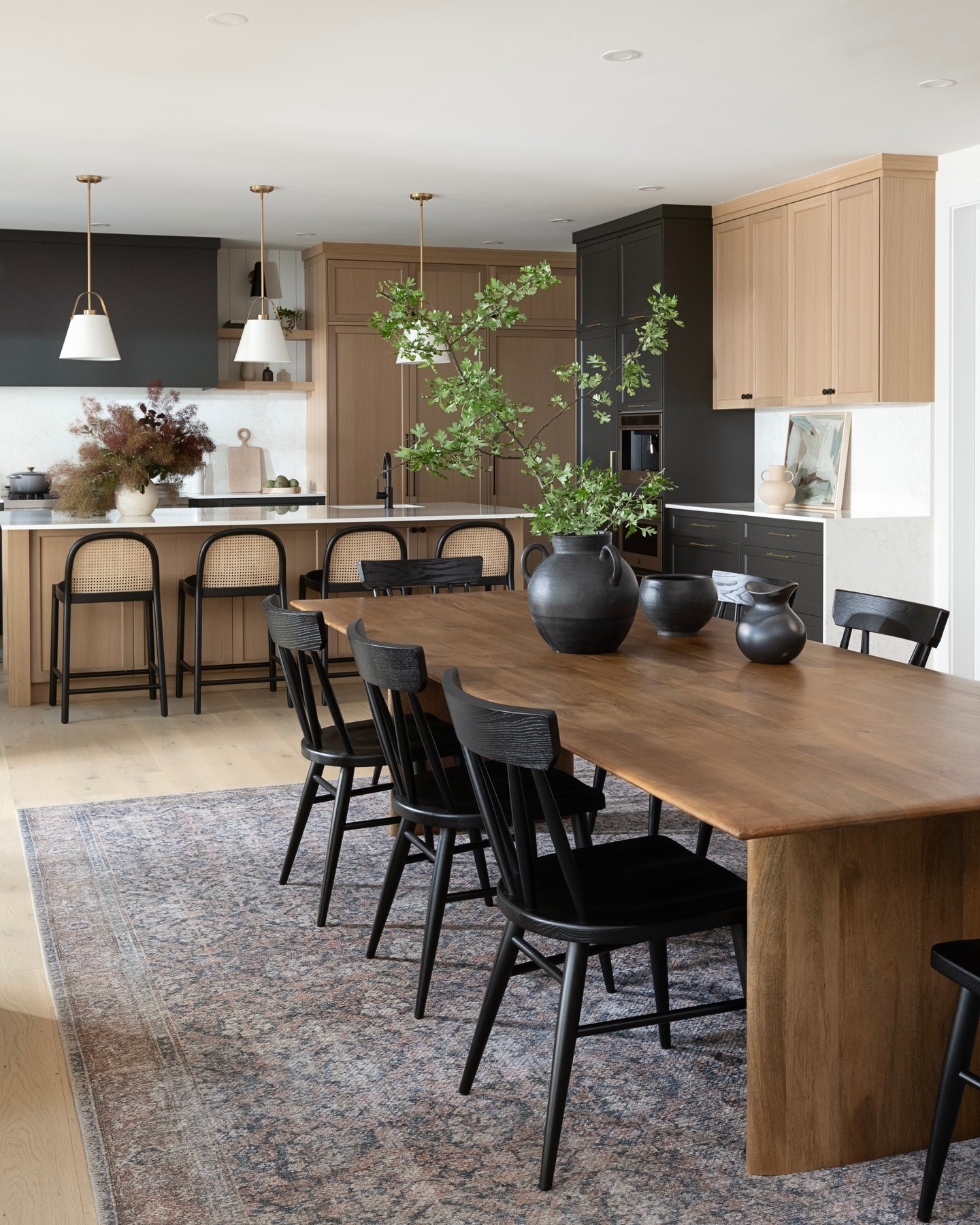 open concept living room