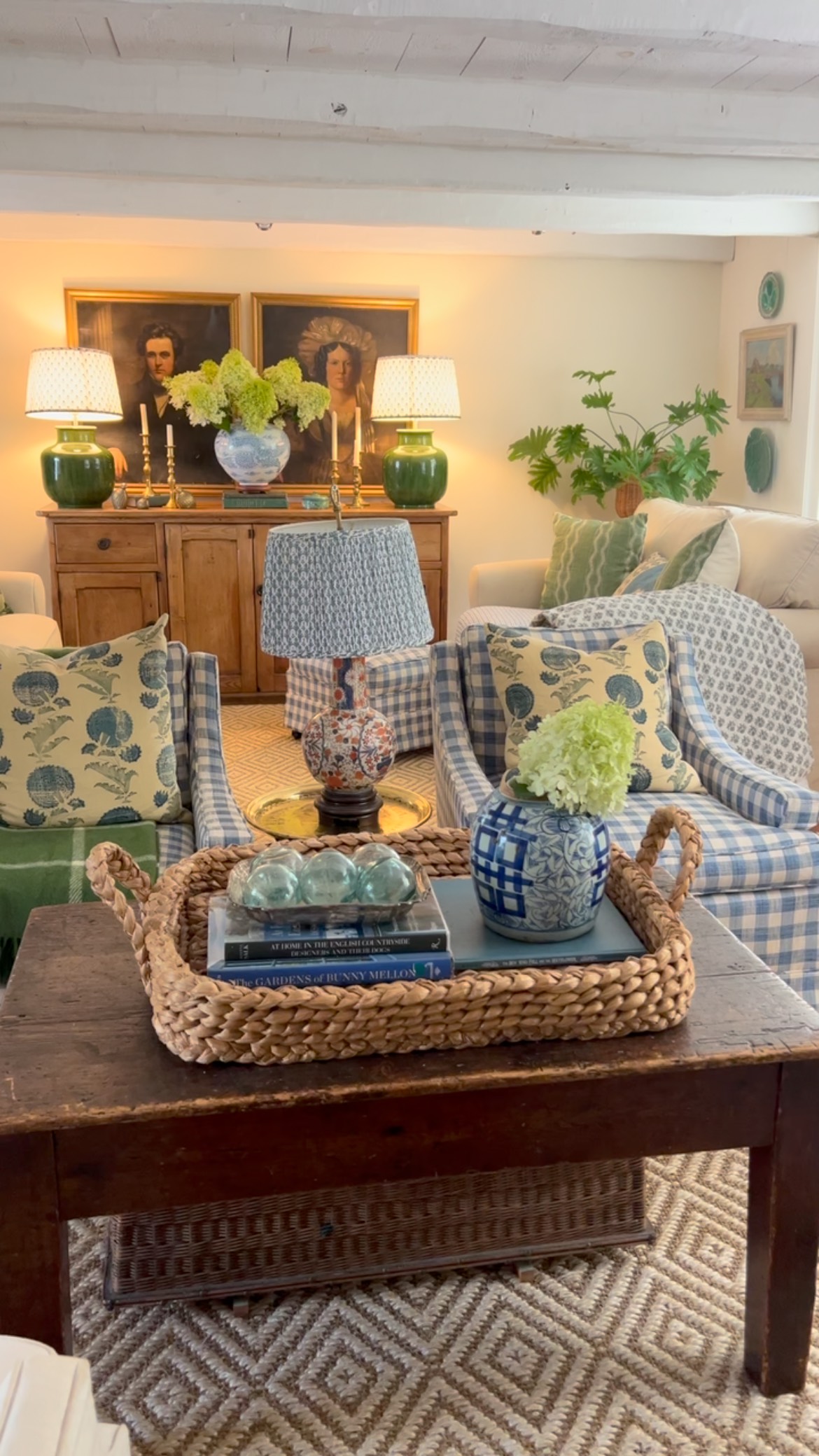 cottagecore living room