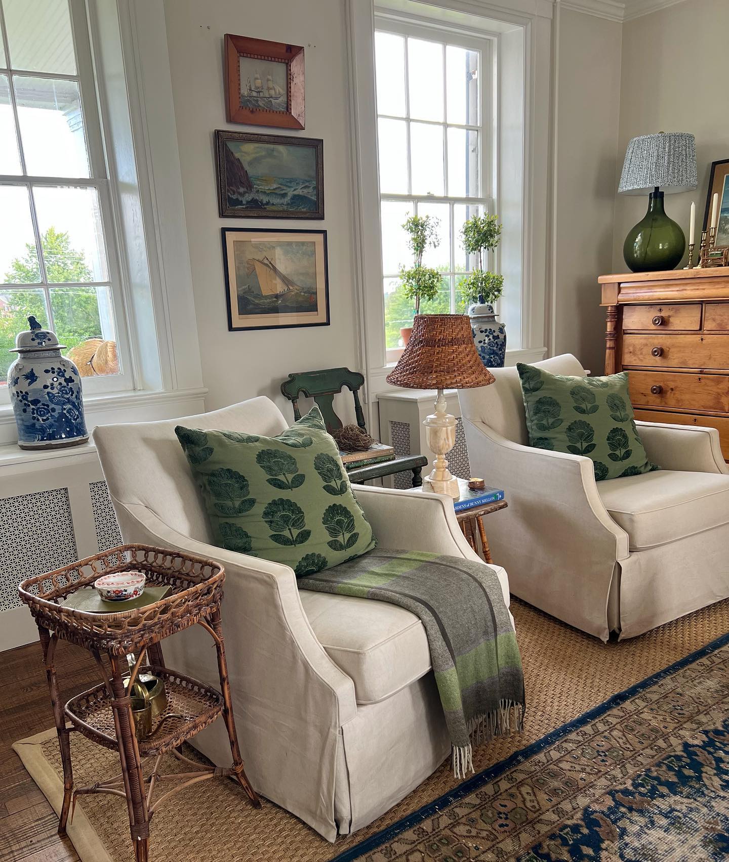 cottagecore living room