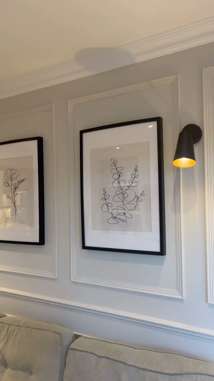 wainscoting living room