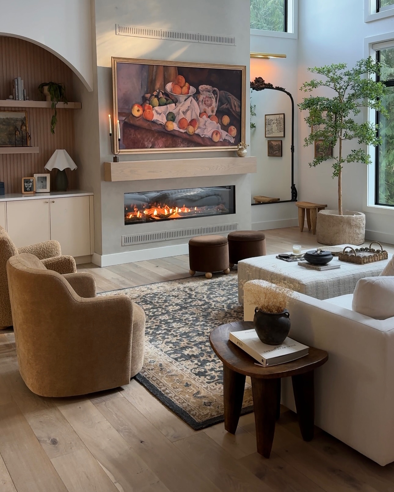 29 Organic Modern Living Room Ideas To Copy Now (With Stunning Cozy-Chic Images) 15 organic modern living room