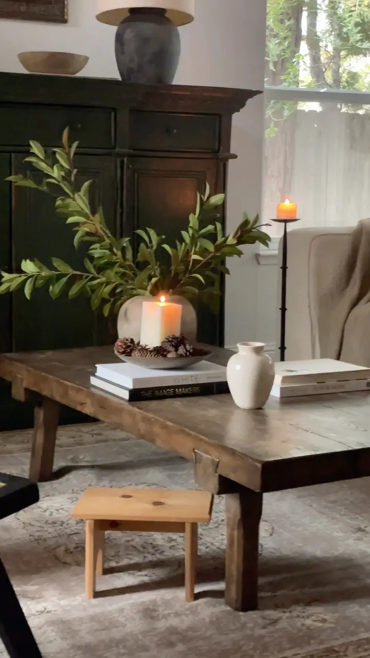 vintage rug living room