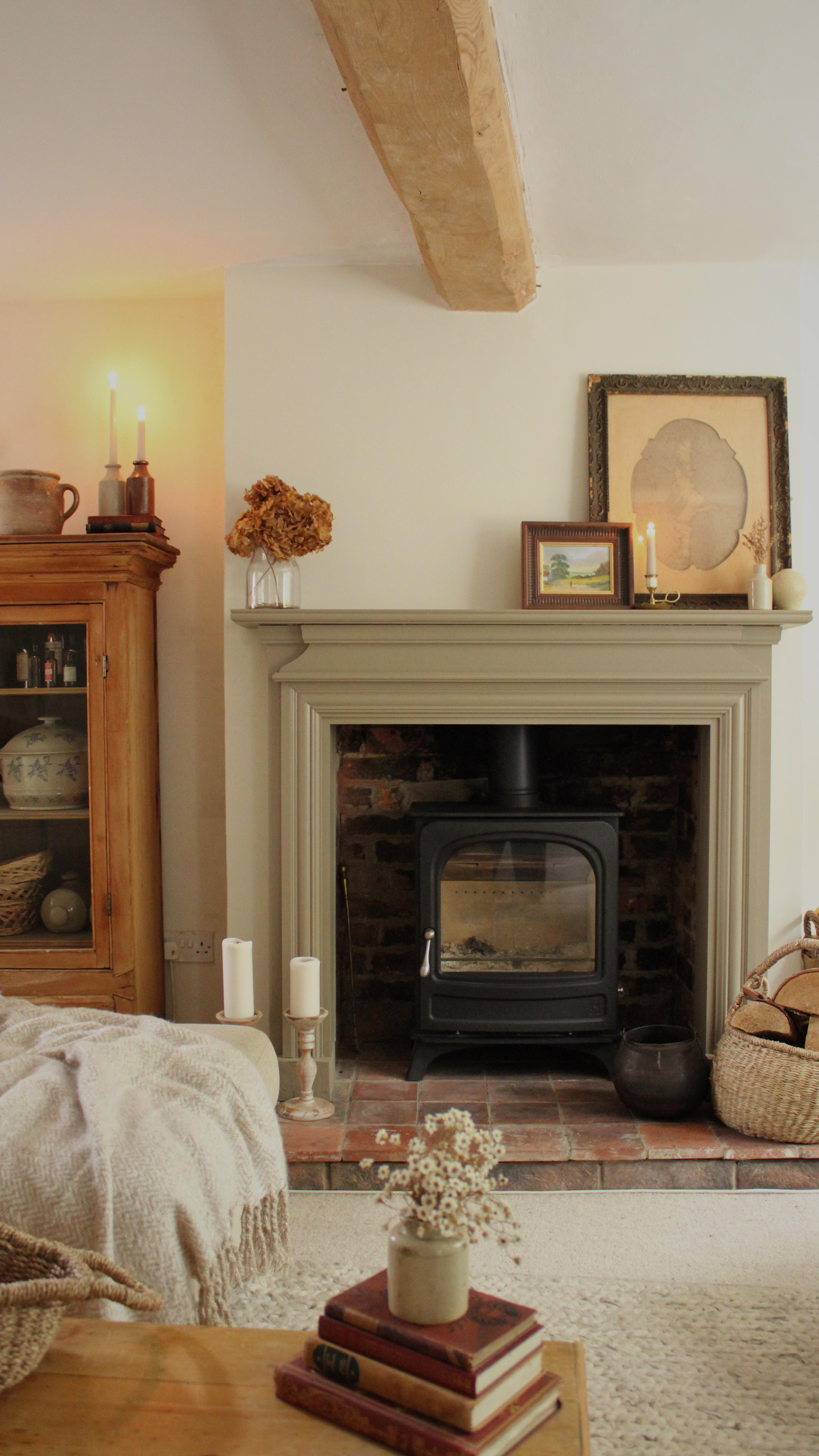 electric fireplace living room