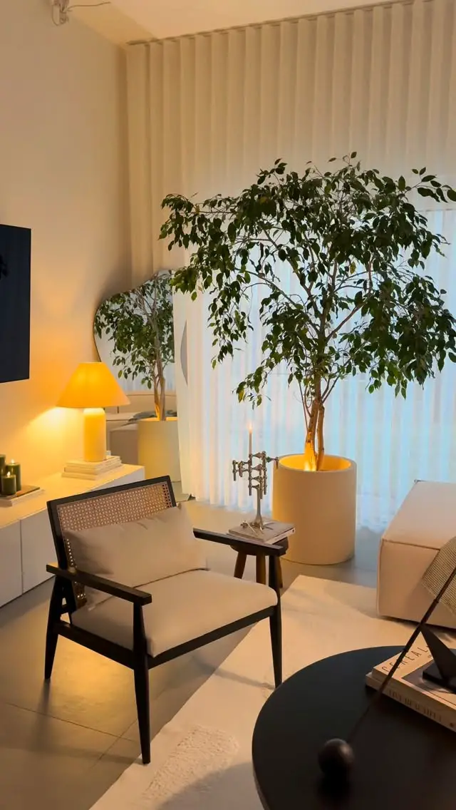 rattan chair living room