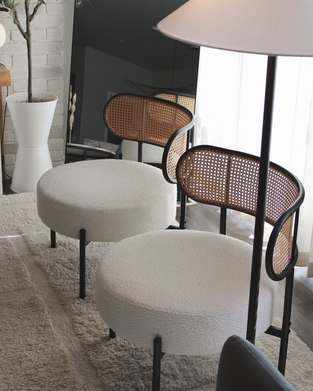 rattan chair living room