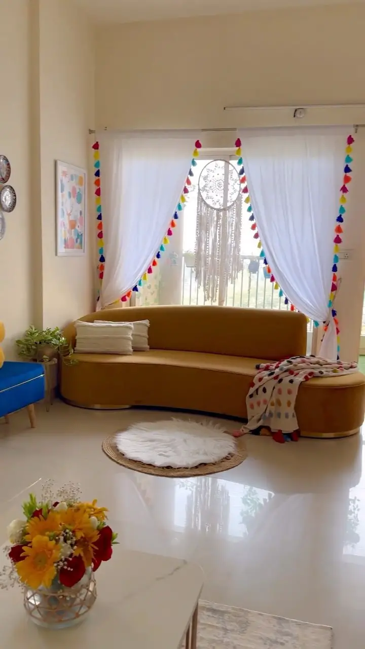 mirror wall living room