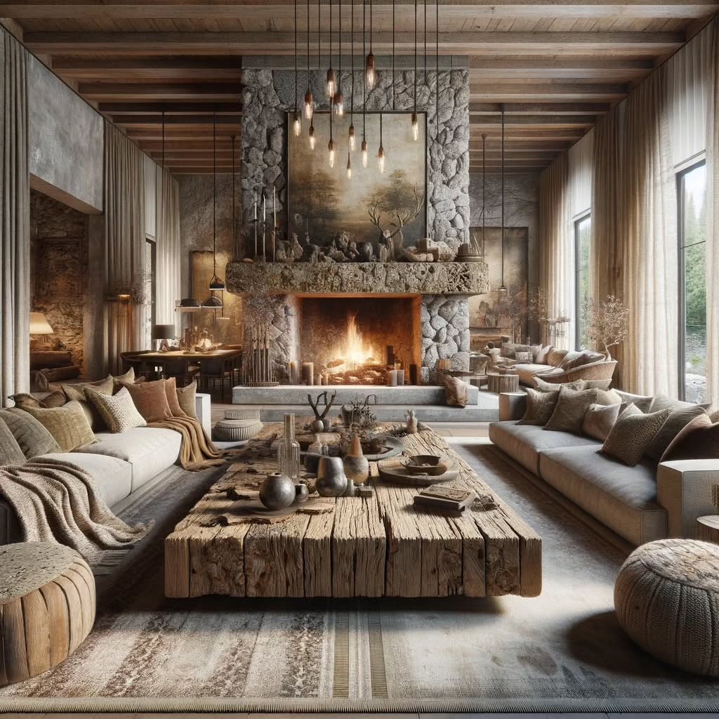 28 Cozy Rustic Living Room Ideas To Steal Now (With Stunning Photos) 18 rustic living room