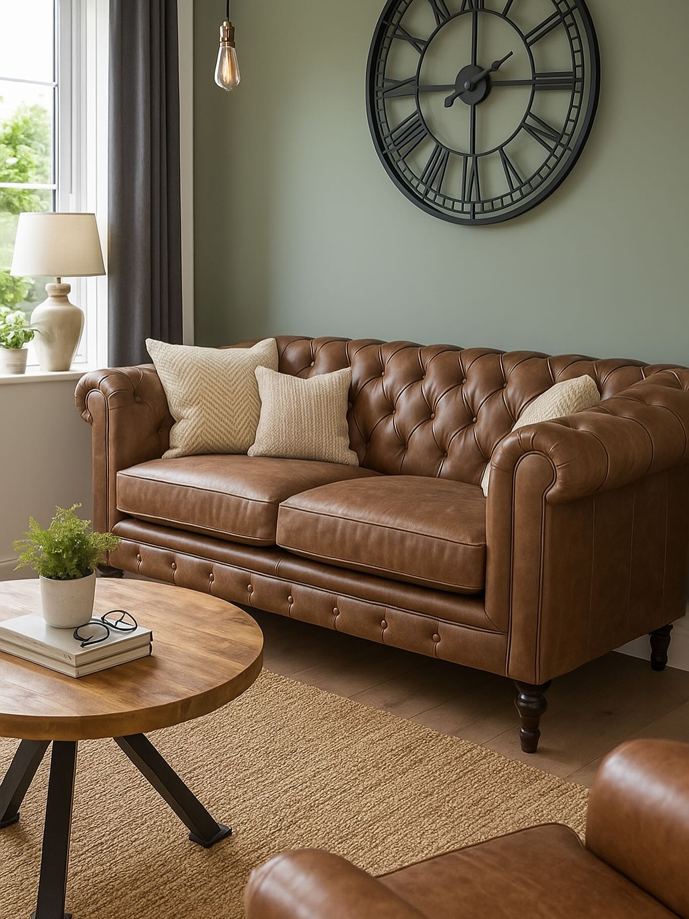 24 Chic Chesterfield Sofa Living Room Ideas To Copy Right Now (With Photos) 17 chesterfield sofa living room