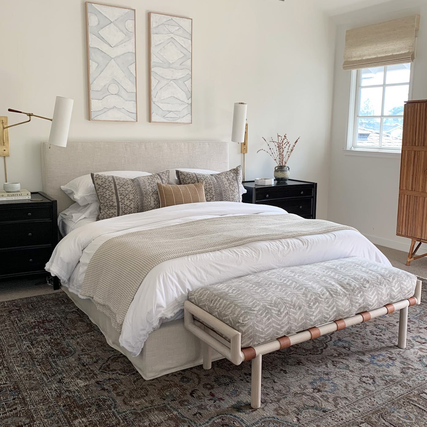 eclectic bedroom decor