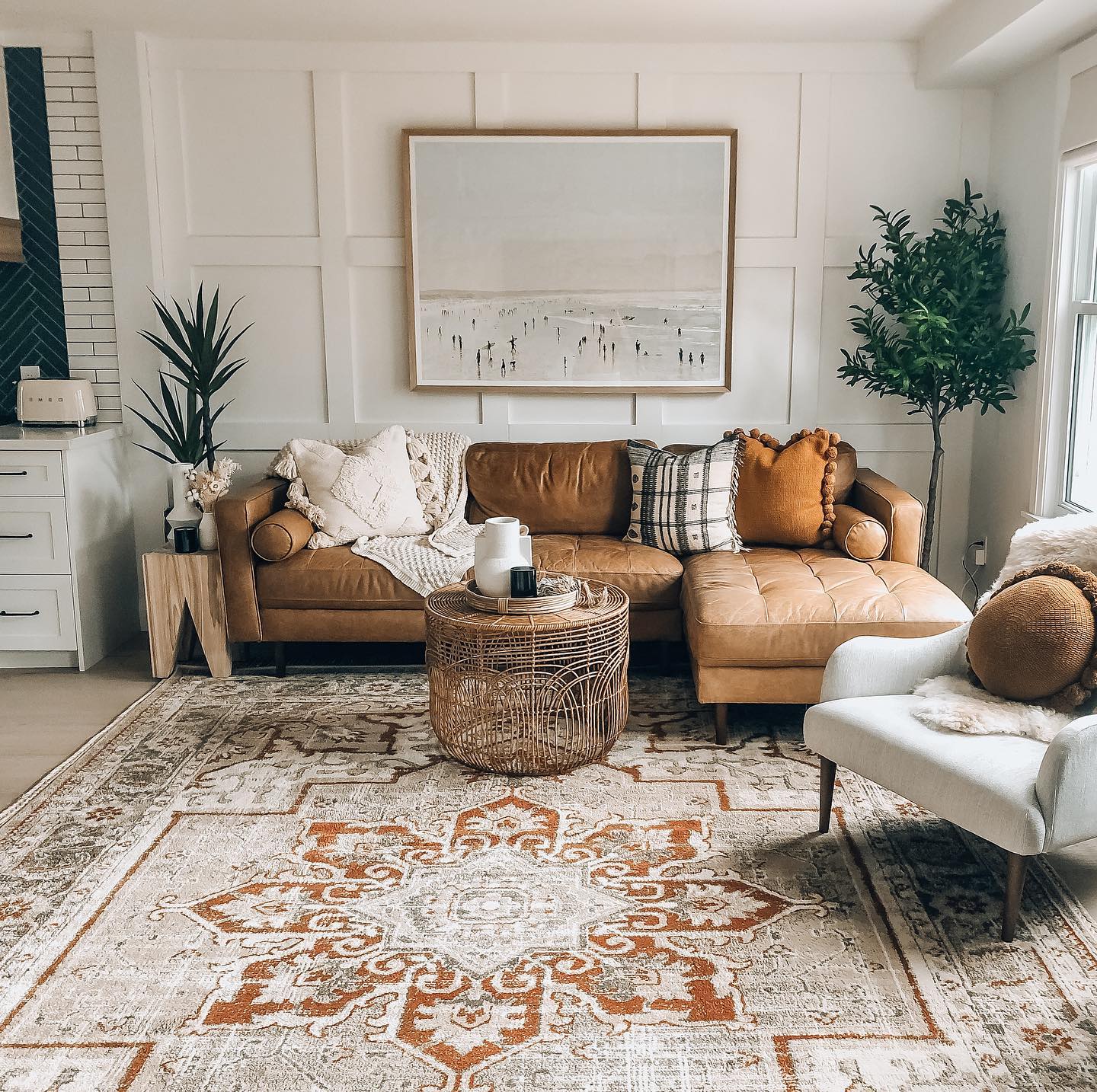 olive tree living room