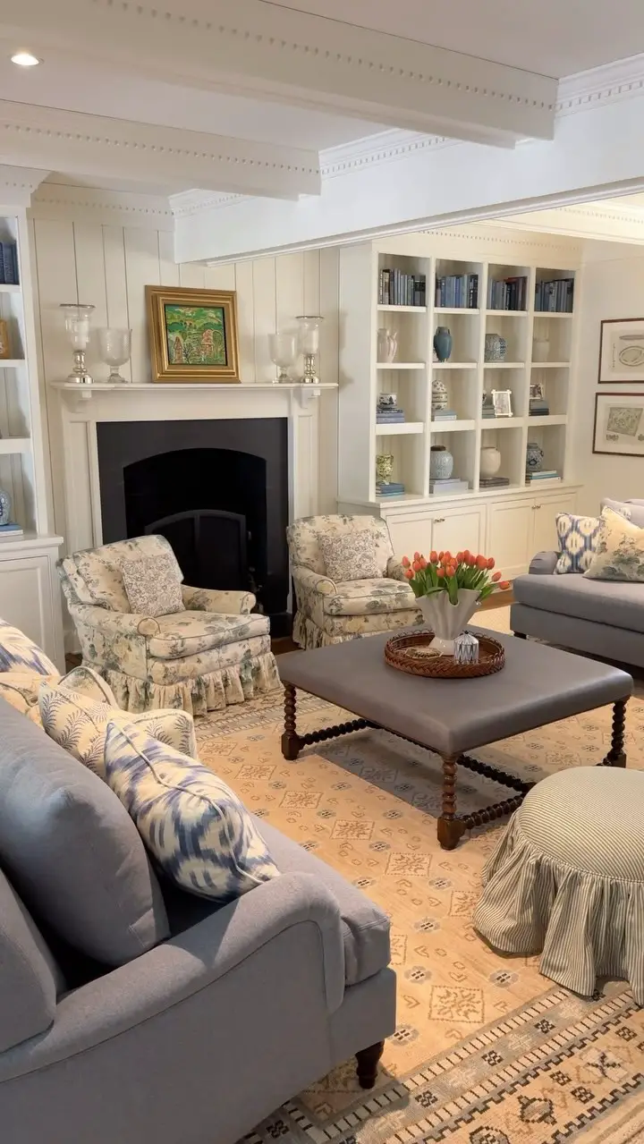 sage green living room