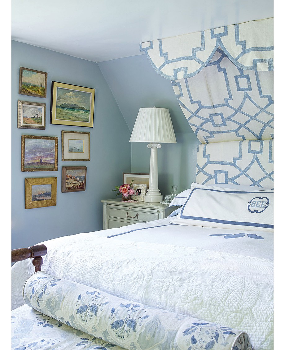 sloped ceiling bedroom