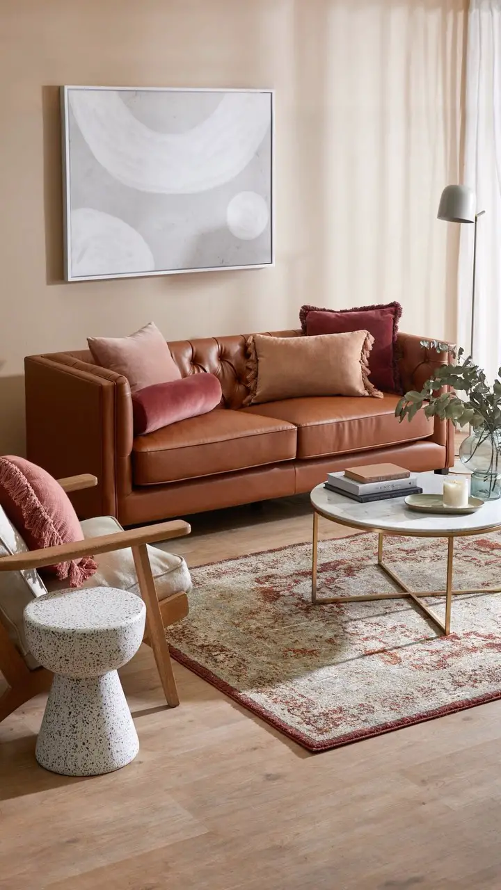 24 Chic Chesterfield Sofa Living Room Ideas To Copy Right Now (With Photos) 12 chesterfield sofa living room