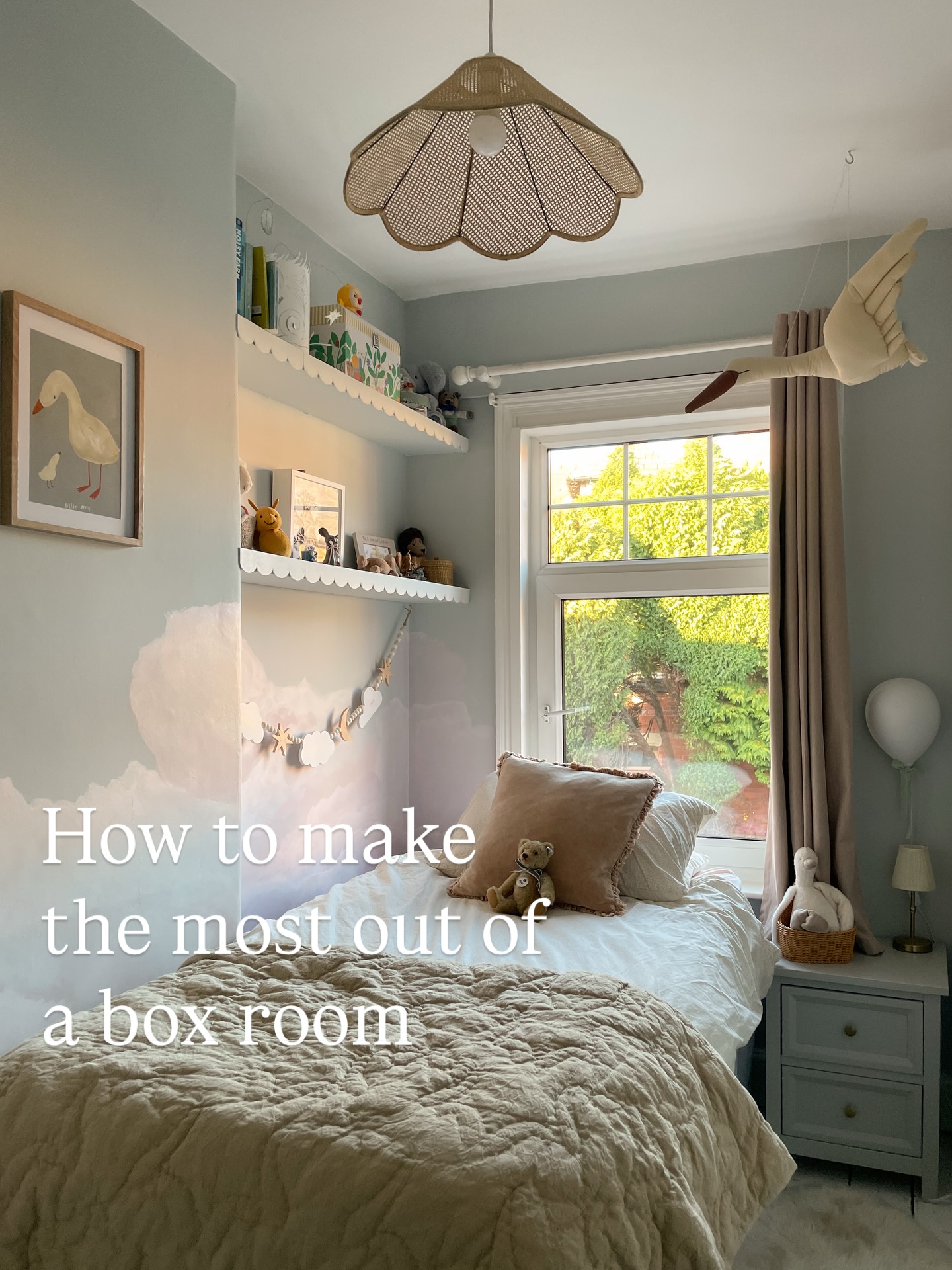 built in shelves bedroom