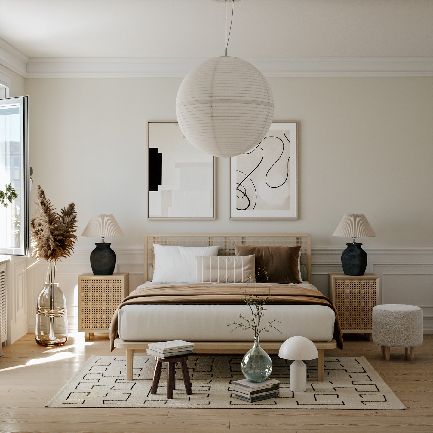 27 Japandi Bedroom Ideas: Calm, Cozy & Minimalist Decor Inspiration With 27 Stunning Images 11 japandi bedroom