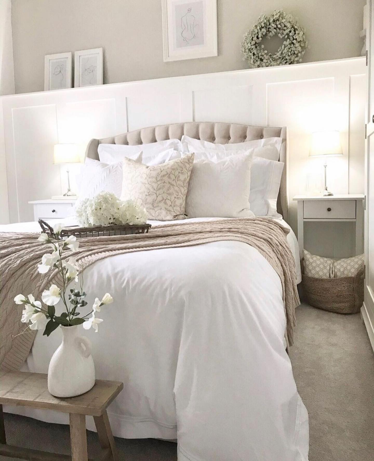 summer bedroom decor