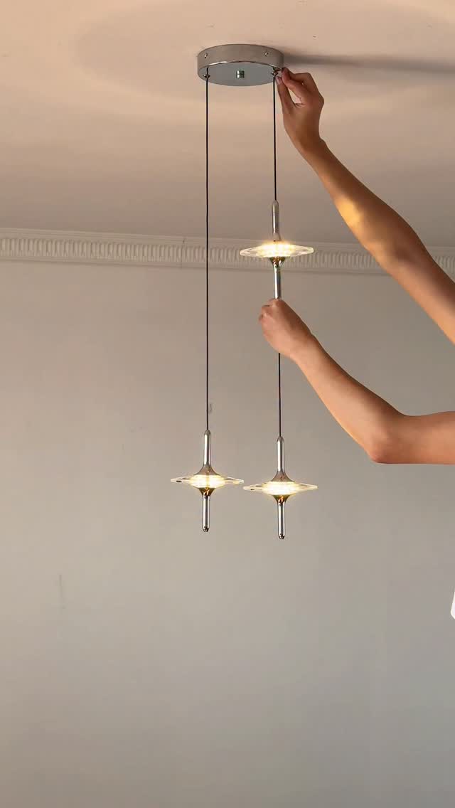 living room chandelier