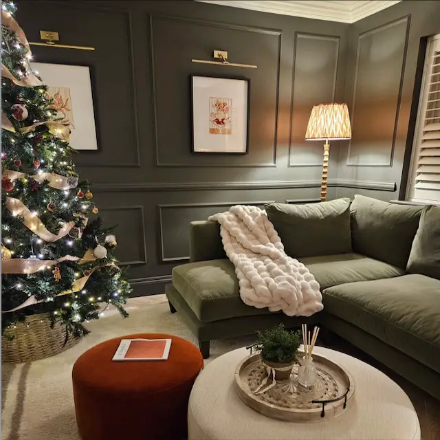 leather armchair living room