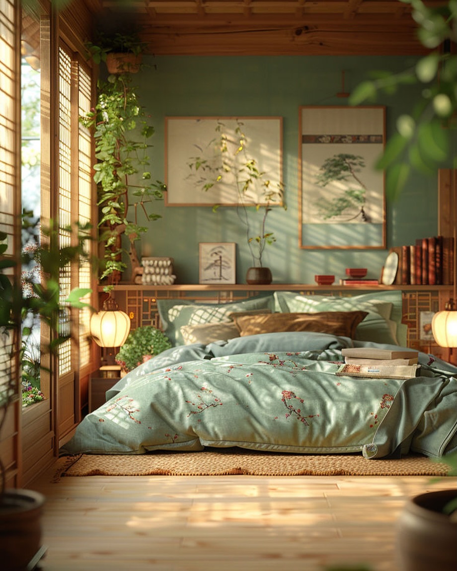 wabi sabi bedroom