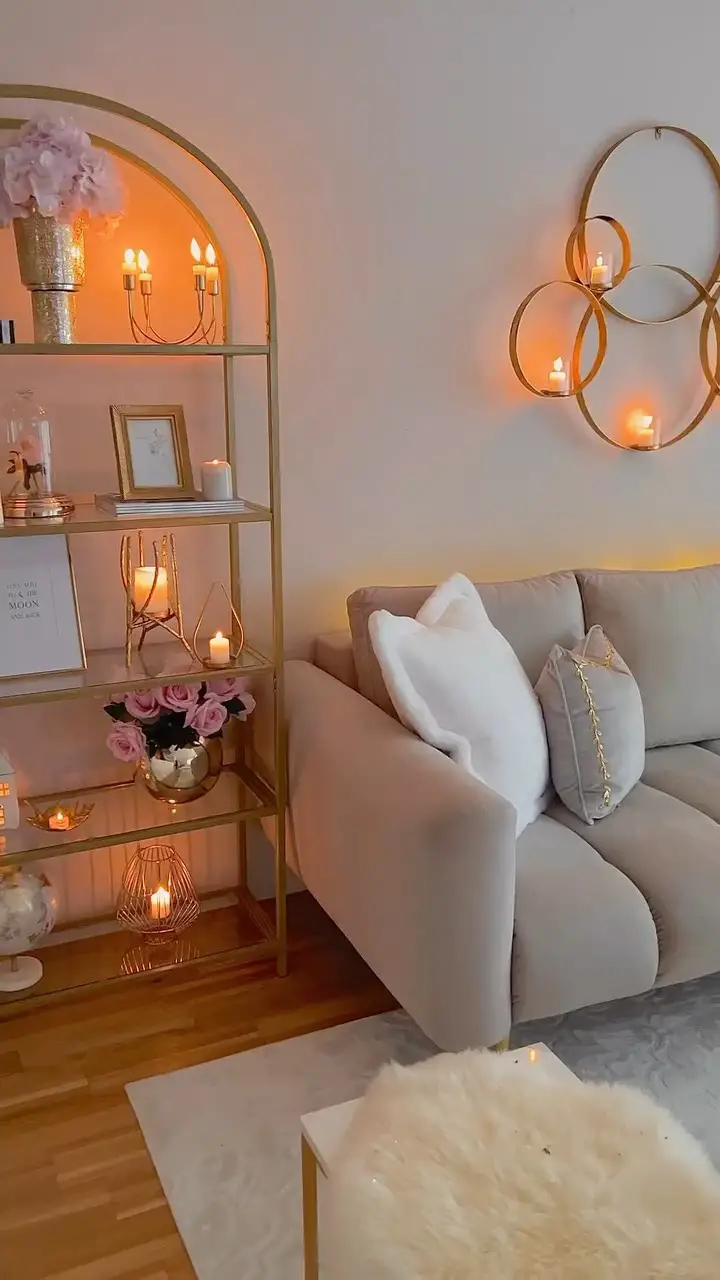 mirror wall living room