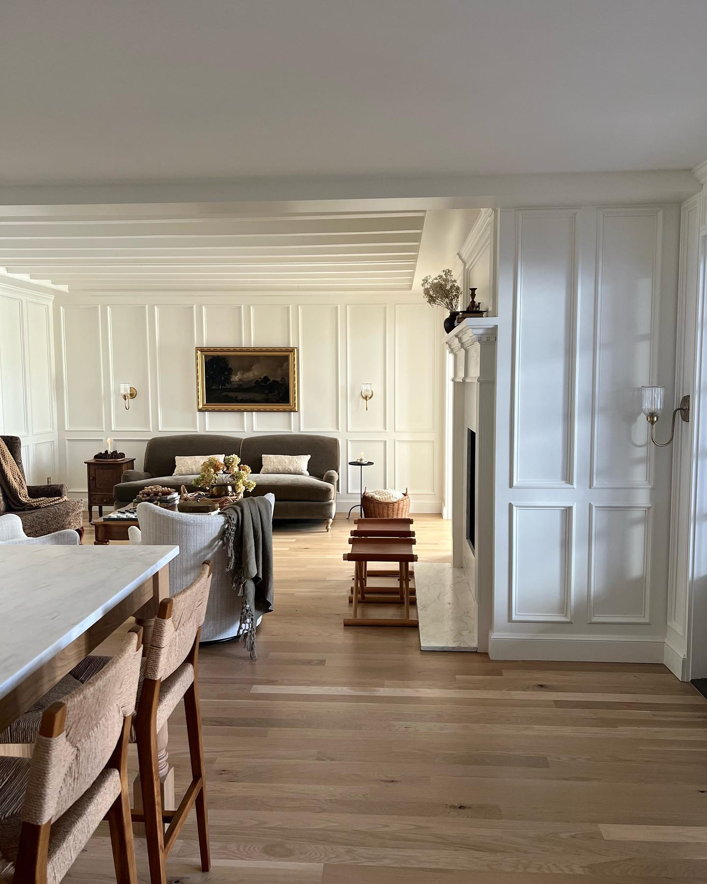 wainscoting living room