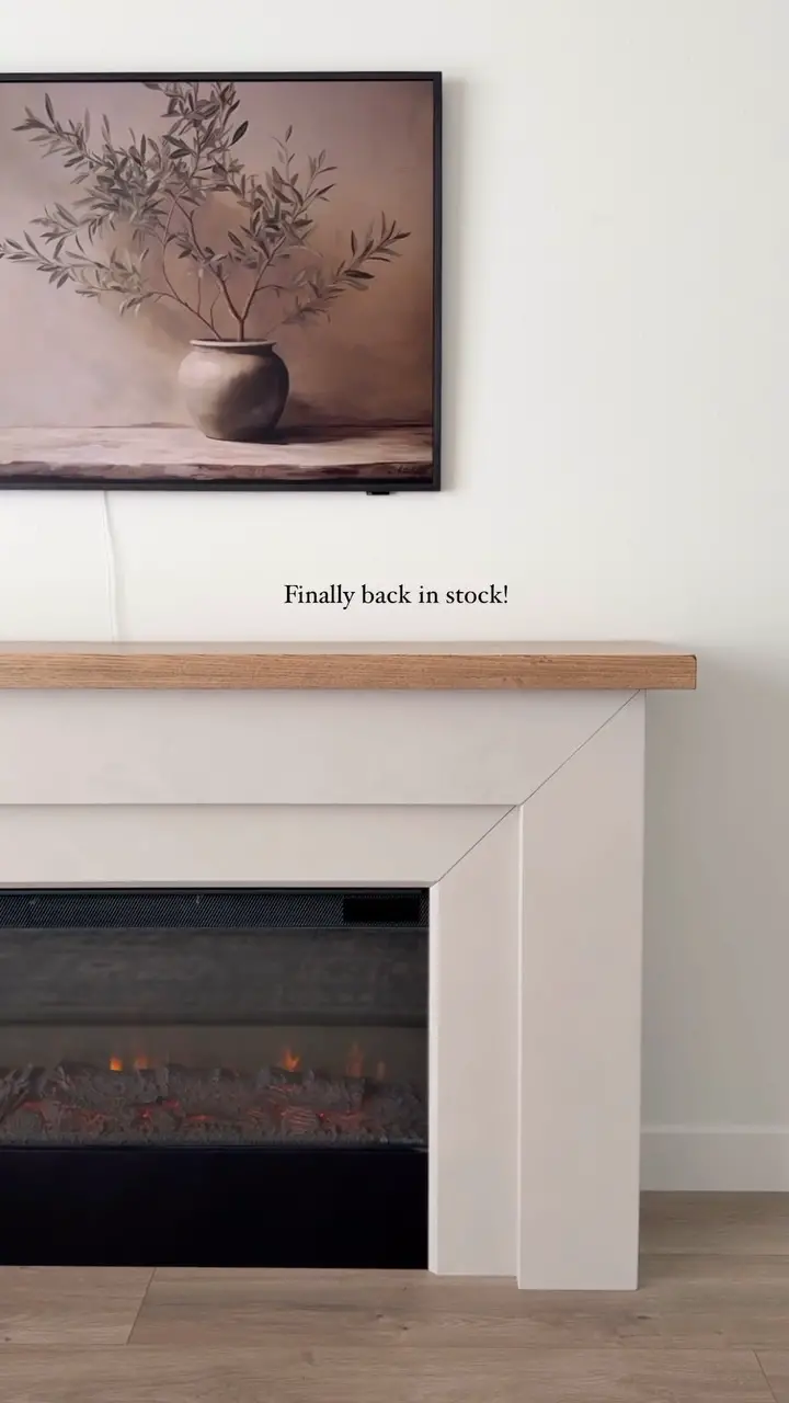 electric fireplace living room