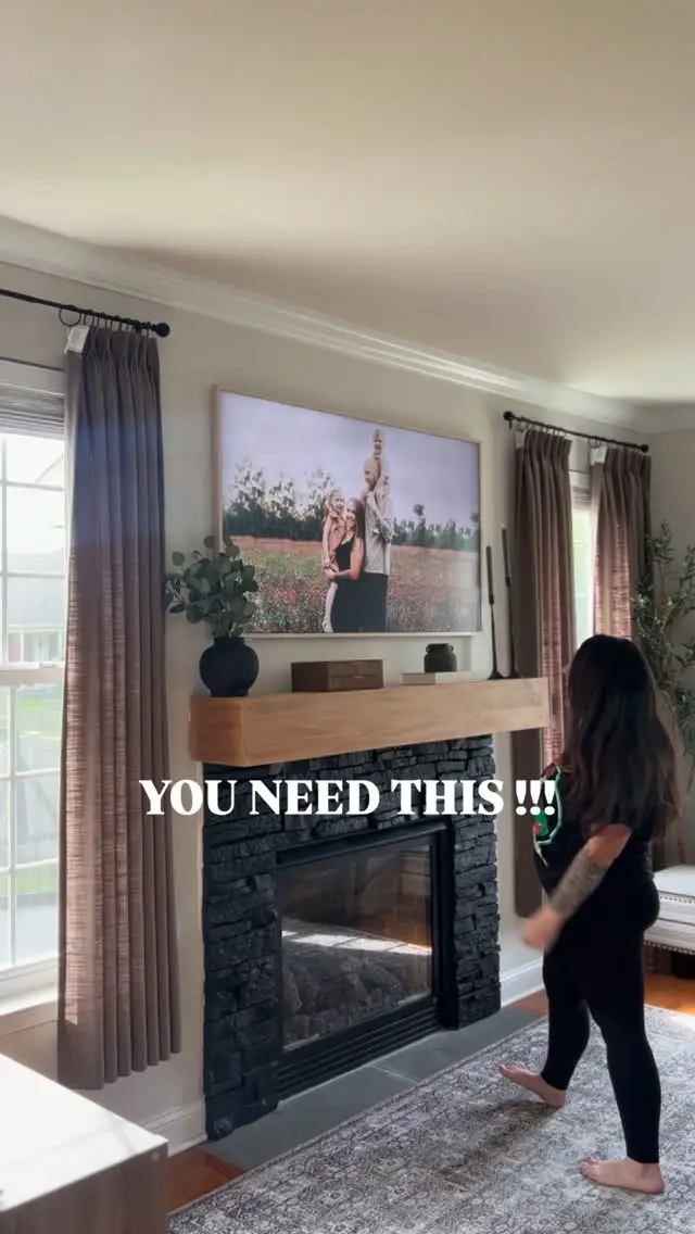 electric fireplace living room