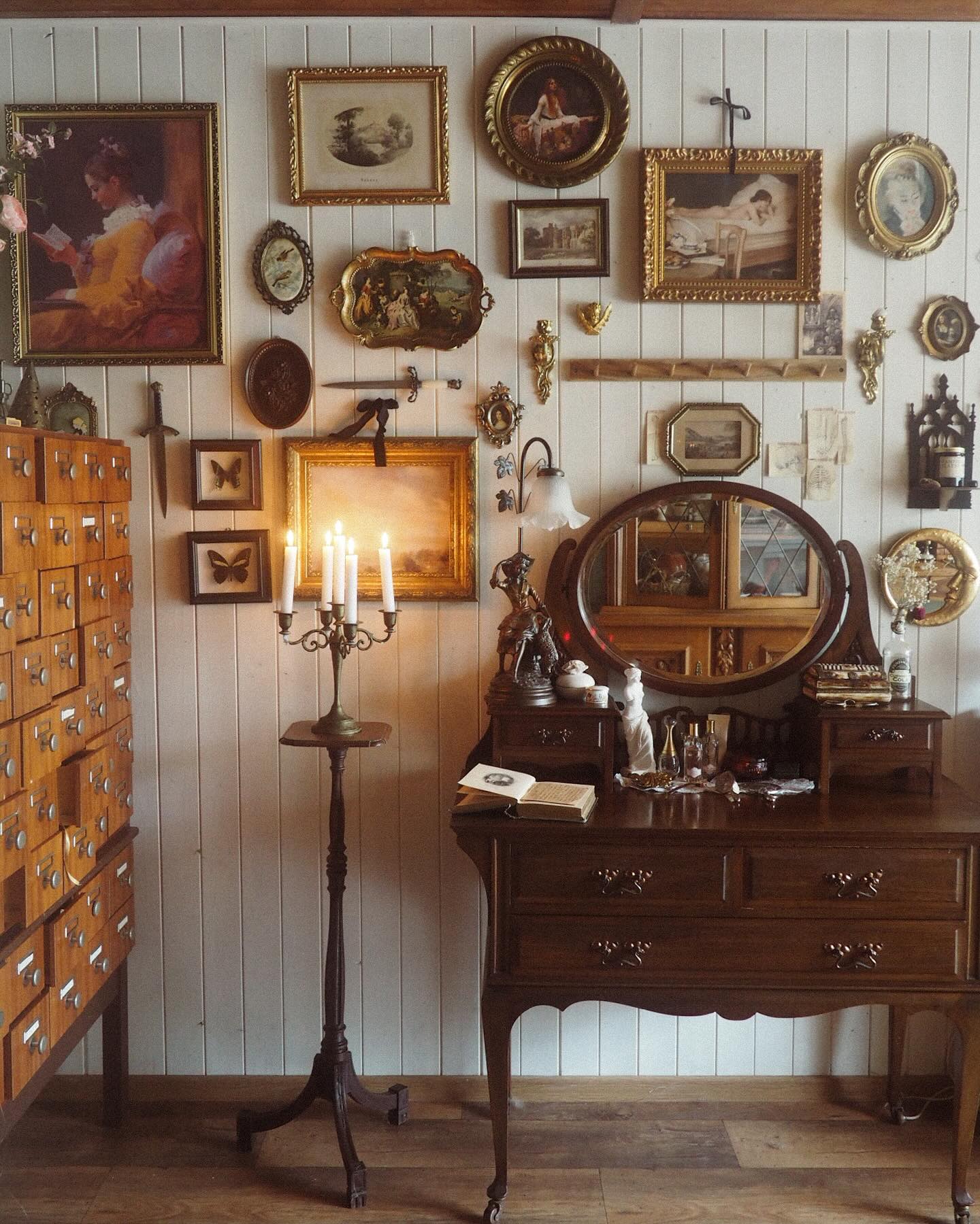 cottagecore living room