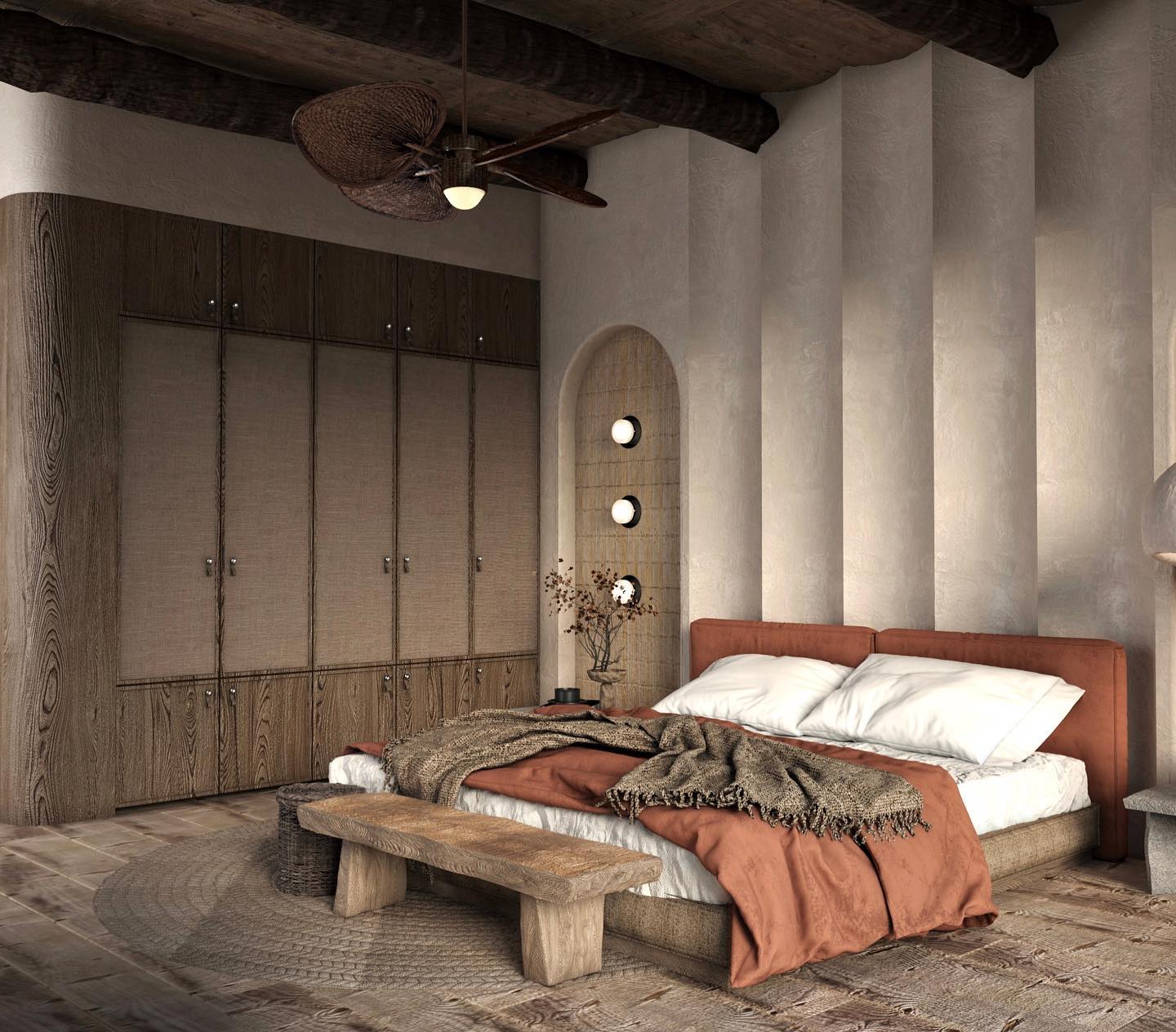 wabi sabi bedroom