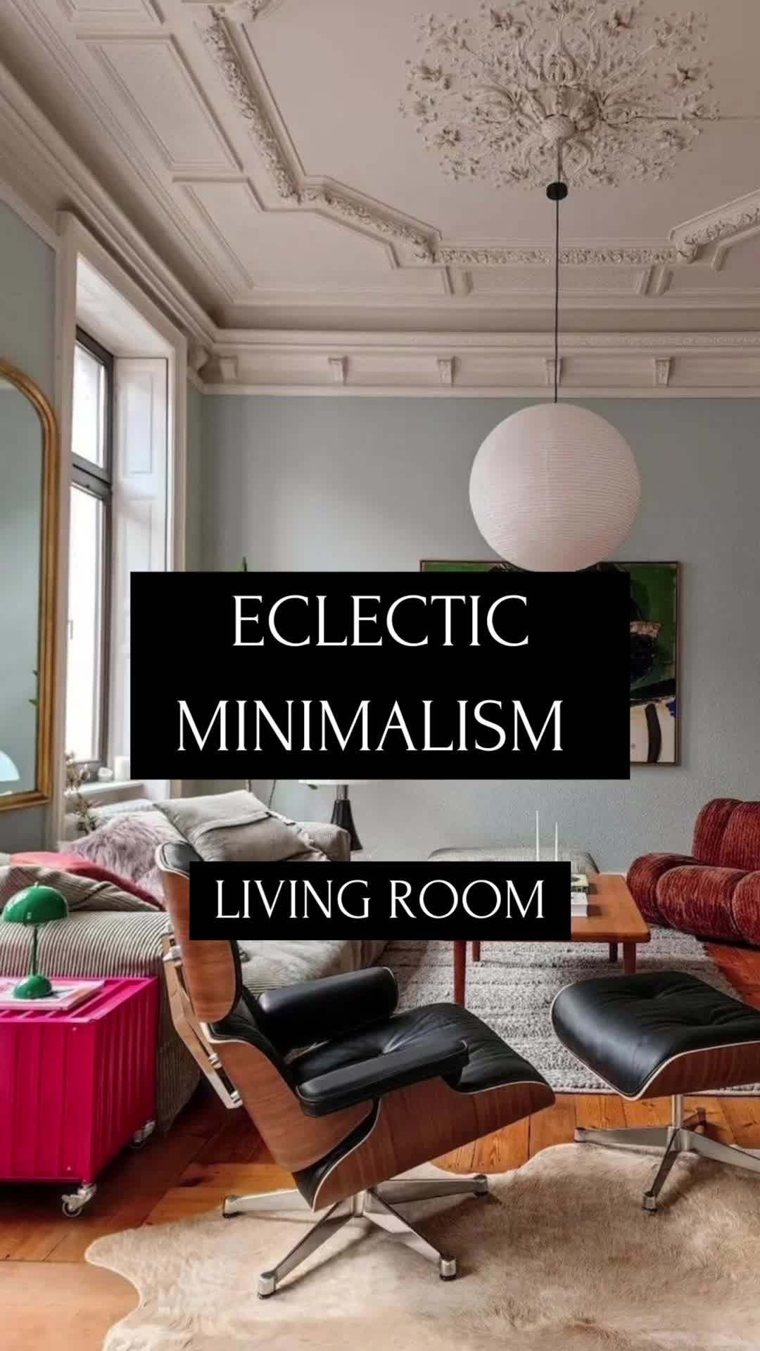 eclectic living room