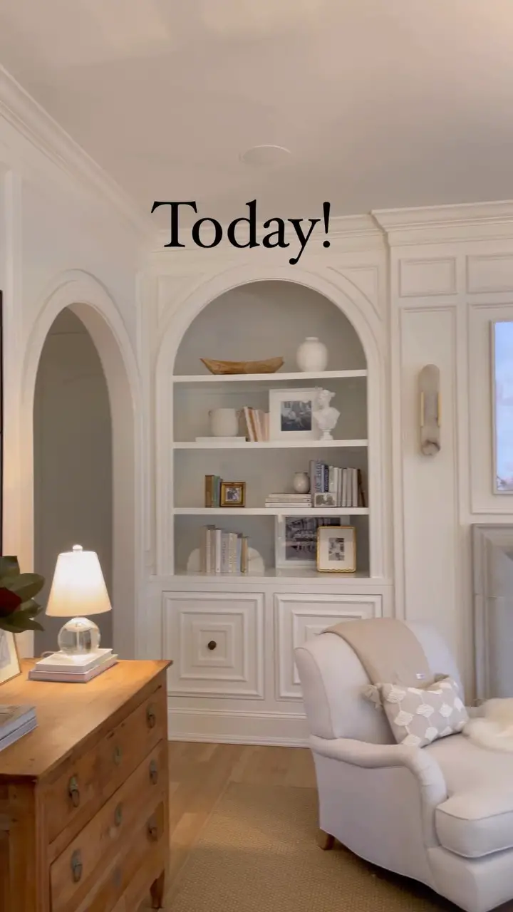 bookshelf styling living room