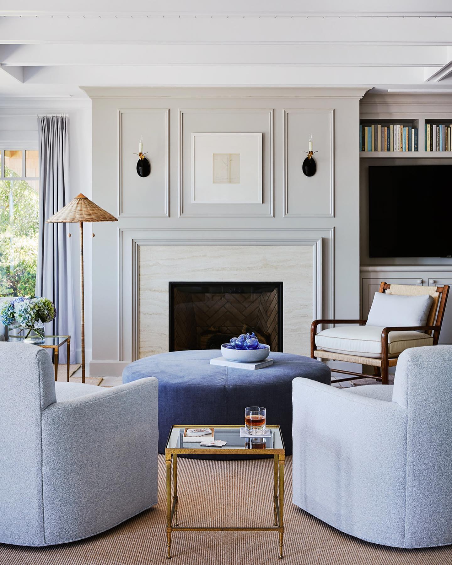 coastal living room decor