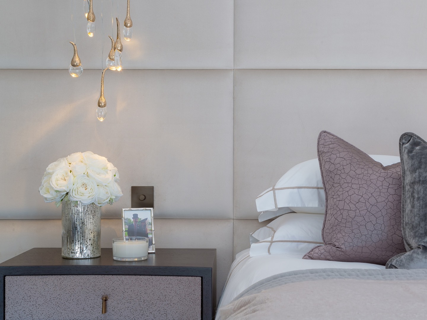 feminine bedroom decor