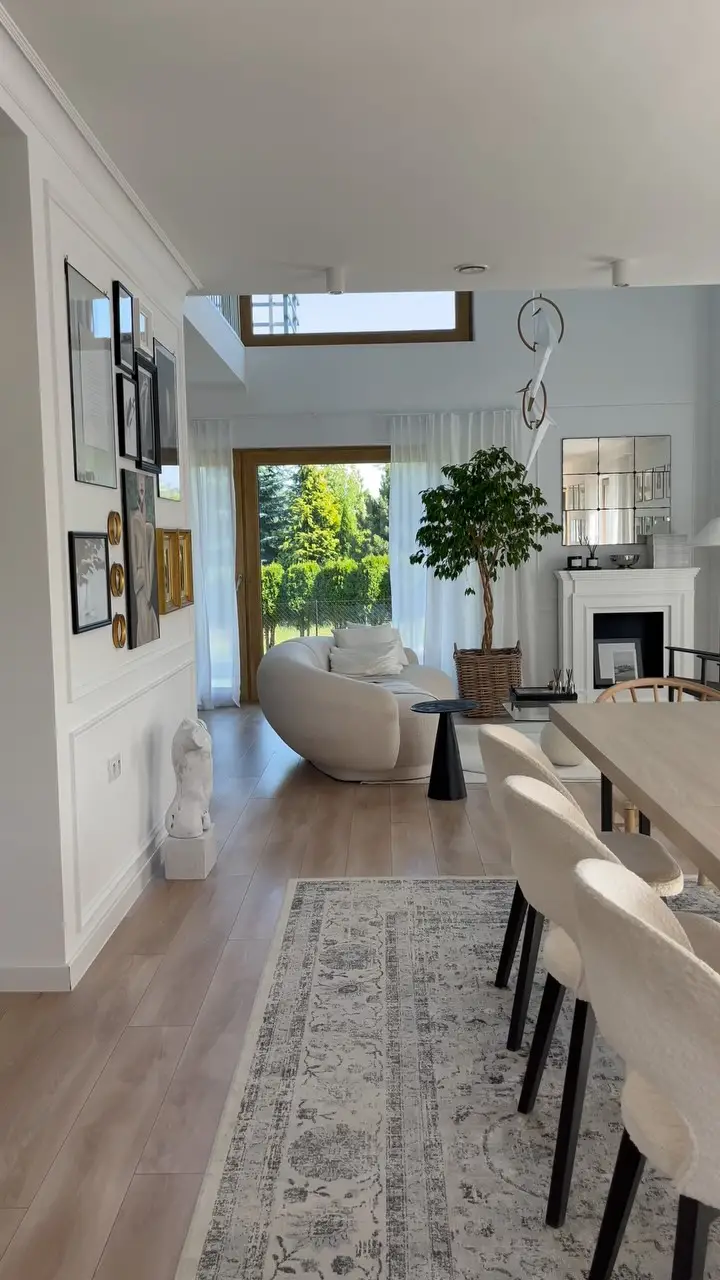 leather armchair living room