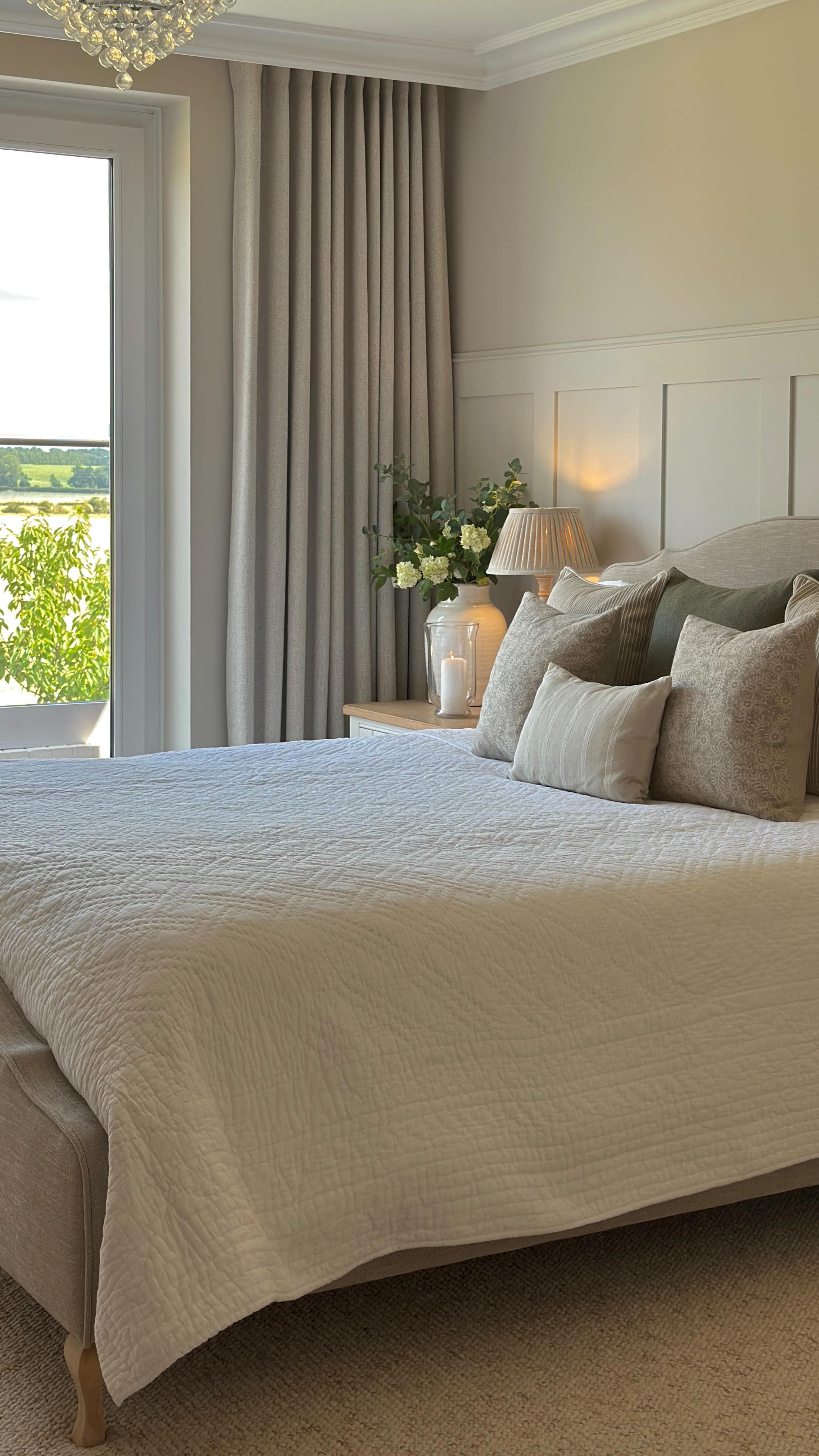 mirror wall living room