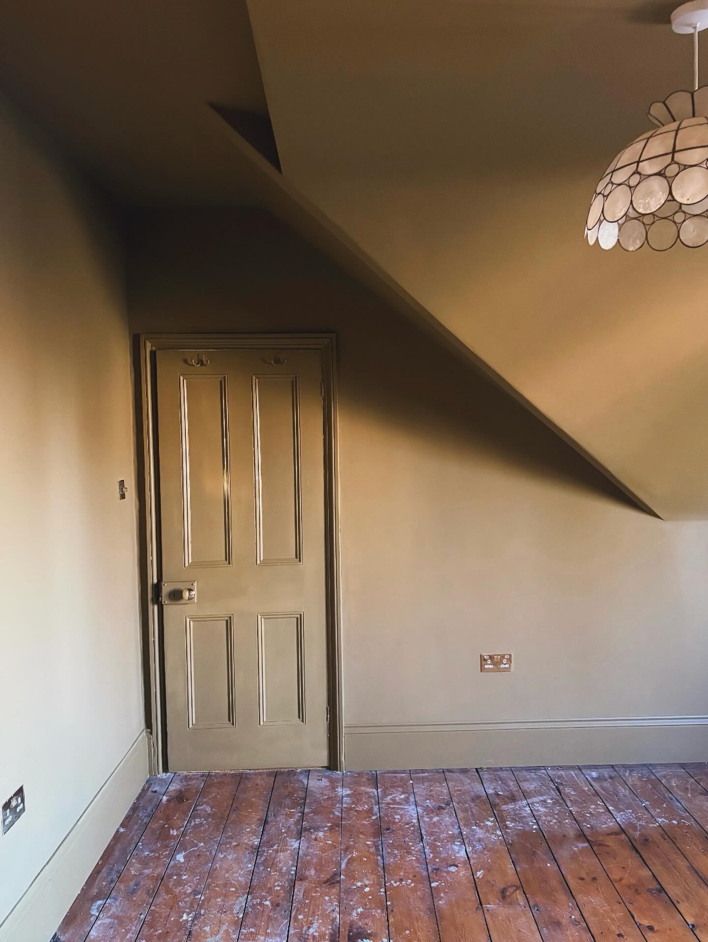 sloped ceiling bedroom