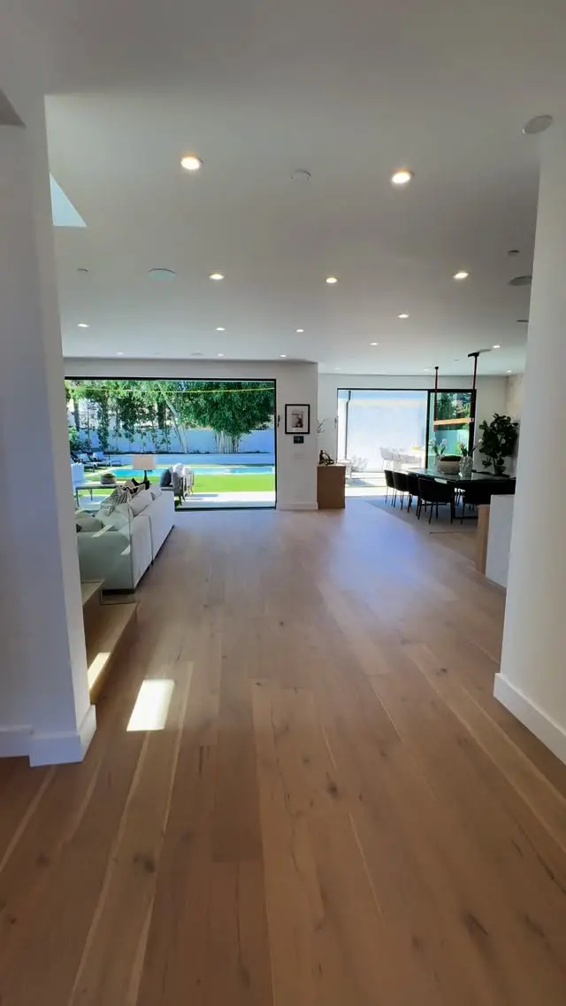 open concept living room