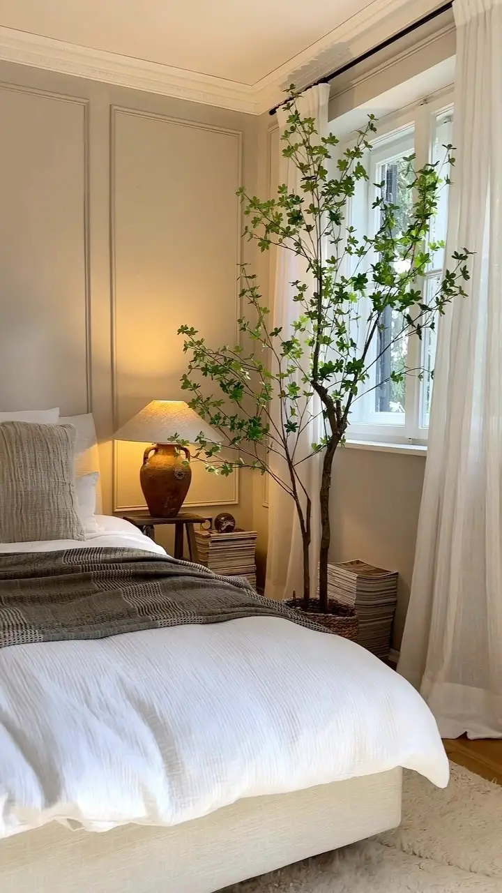 olive tree living room