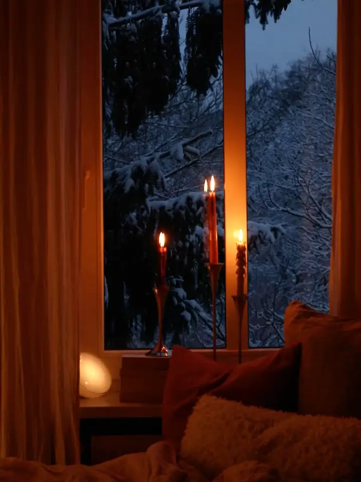 winter bedroom cozy