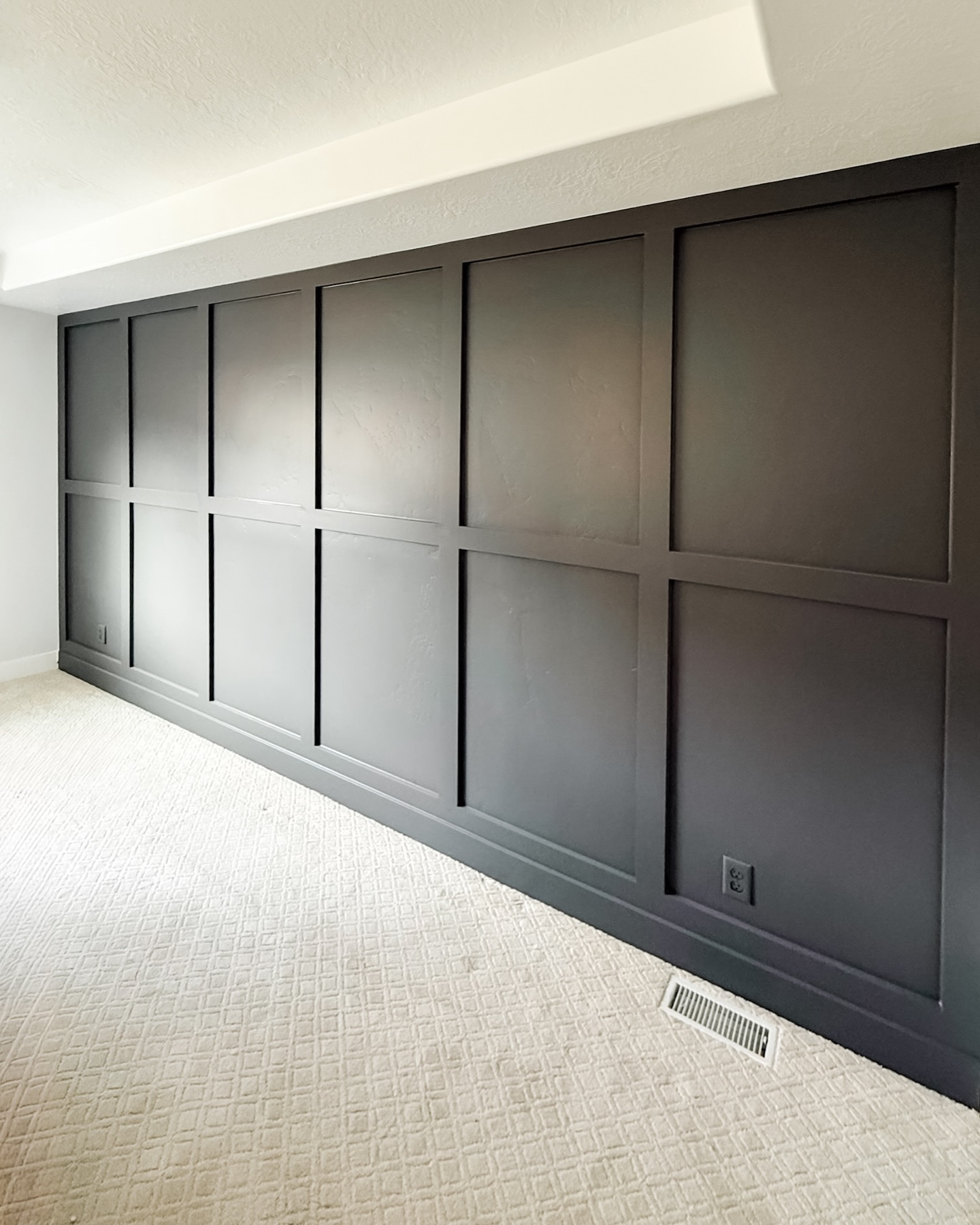 board and batten bedroom