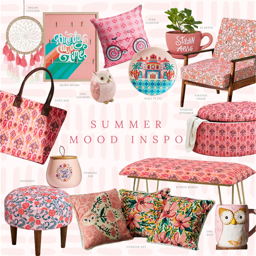 summer bedroom decor